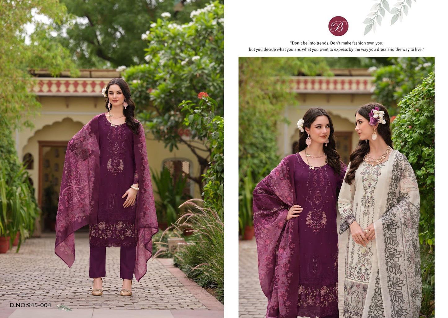 Jade Ombre Vol 2 Belliza Designer Studio Cotton Lawn Karachi Salwar Suits Supplier