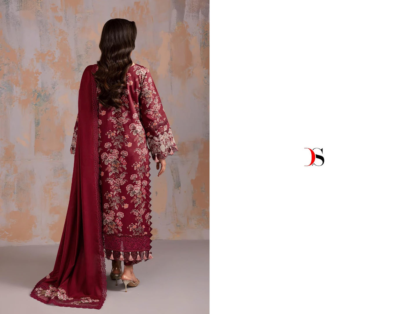 Jade Premium 2 Deepsy Viscose Rayon Pakistani Patch Work Suits Wholesaler India