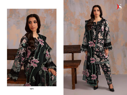 Jade Premium 2 Deepsy Viscose Rayon Pakistani Patch Work Suits Wholesaler India