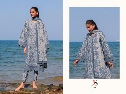 Jade Premium 4 Deepsy Cotton Pakistani Patch Work Suits Supplier Gujarat