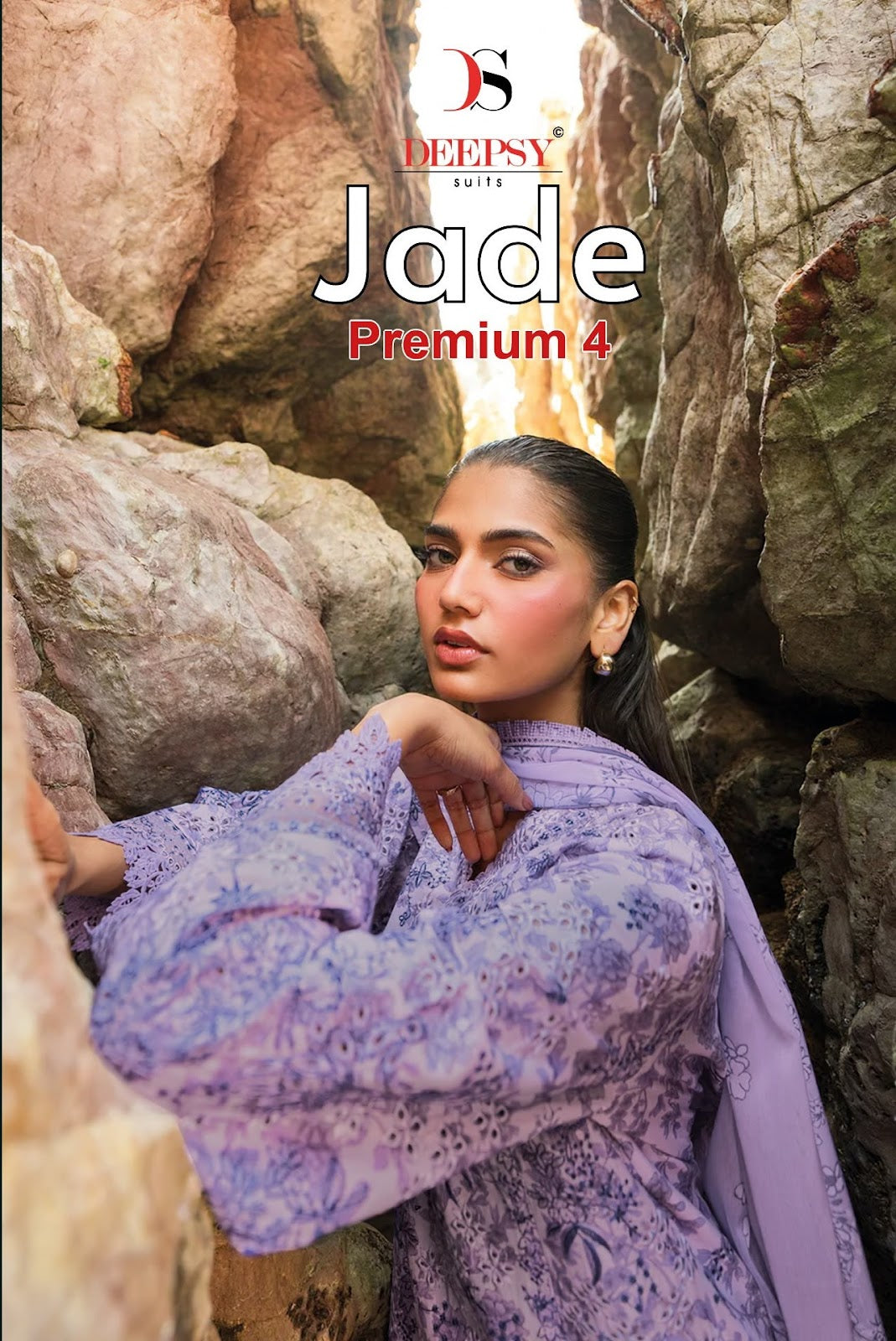 Jade Premium 4 Deepsy Cotton Pakistani Patch Work Suits Supplier Gujarat