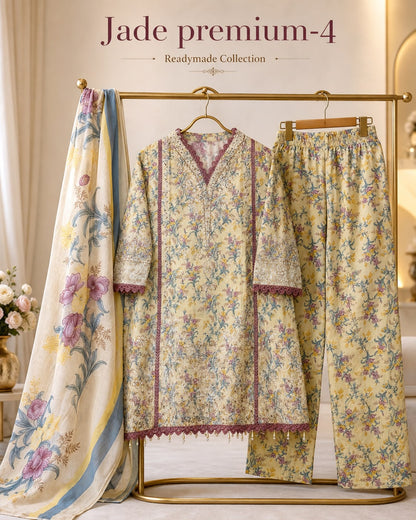 Jade Premium 4 Deepsy Cotton Pakistani Readymade Suits Supplier India