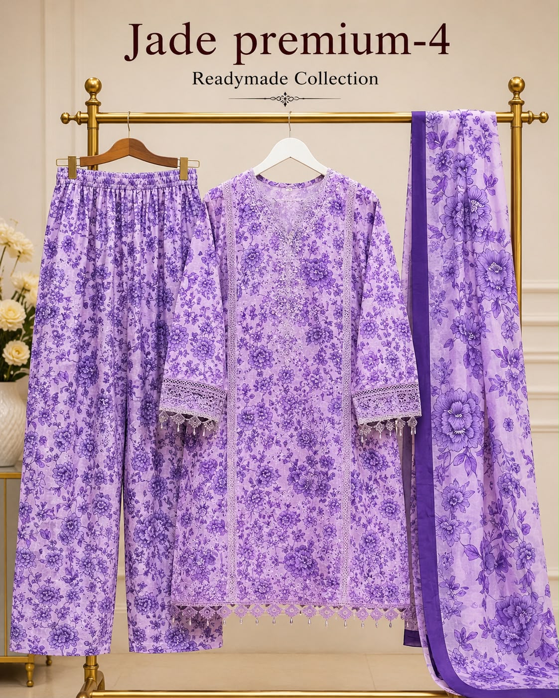 Jade Premium 4 Deepsy Cotton Pakistani Readymade Suits Supplier India