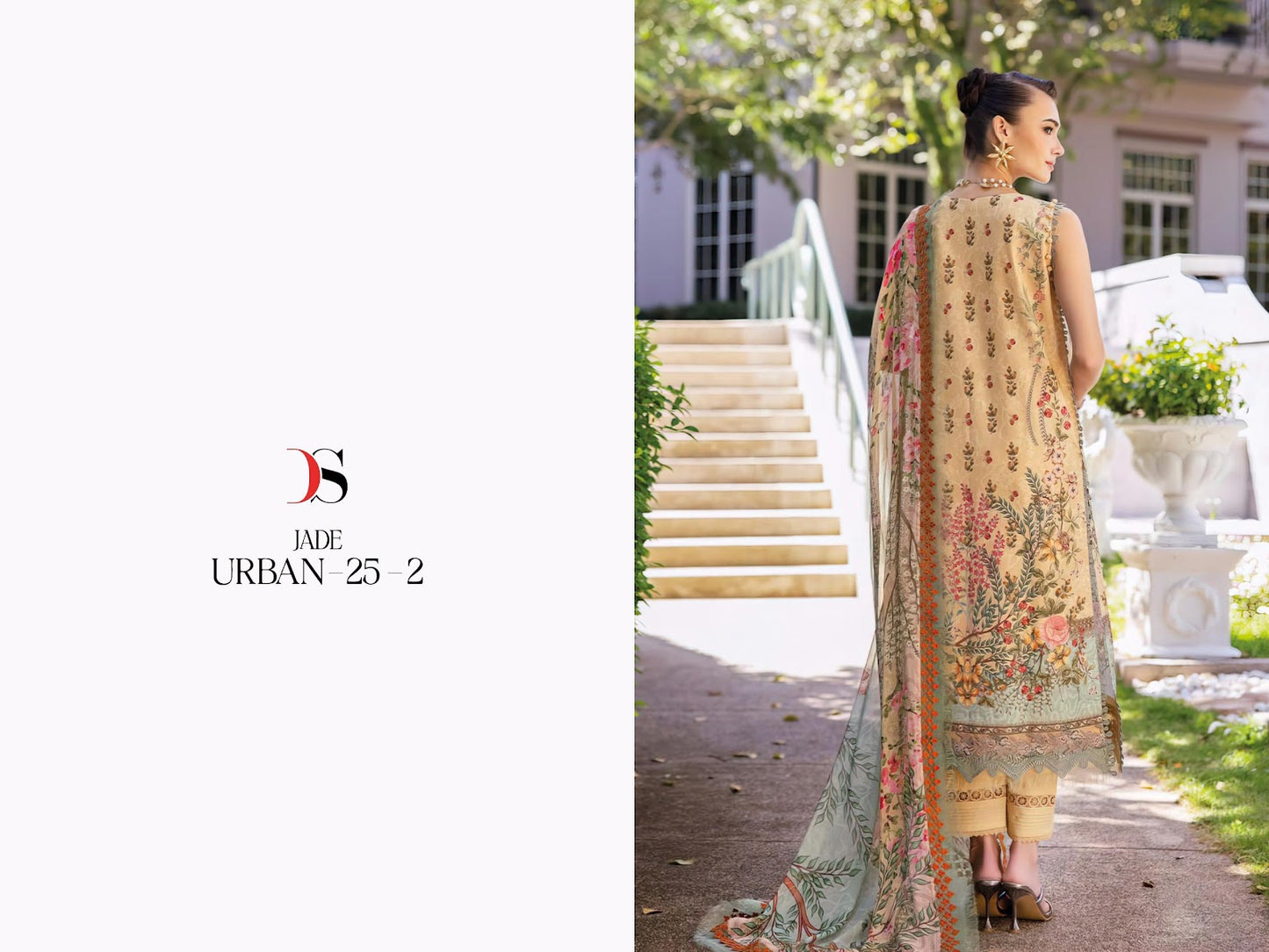 Jade Urban 25-2 Deepsy Cotton Pakistani Patch Work Suits Exporter India