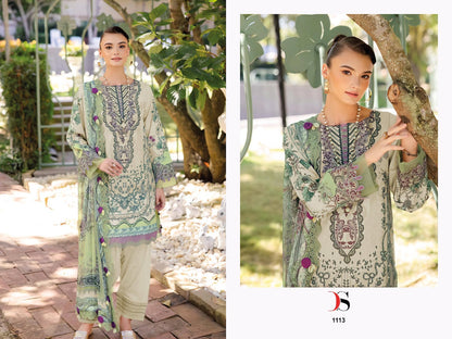 Jade Urban 25-2 Deepsy Cotton Pakistani Patch Work Suits Exporter India