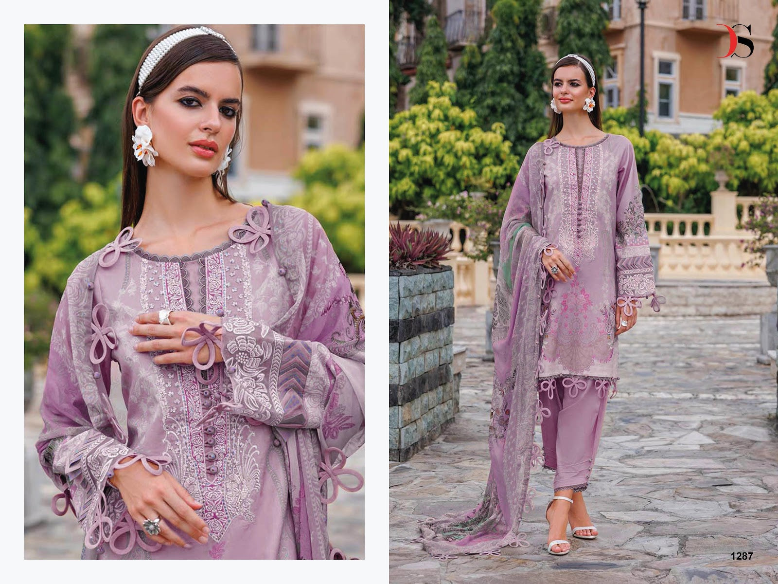 Jade Urbane 25-5 Deepsy Cotton Karachi Salwar Suits Supplier India