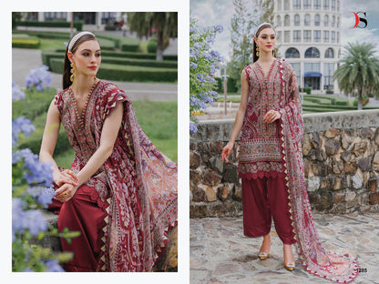 Jade Urbane 25-5 Deepsy Cotton Karachi Salwar Suits Supplier India