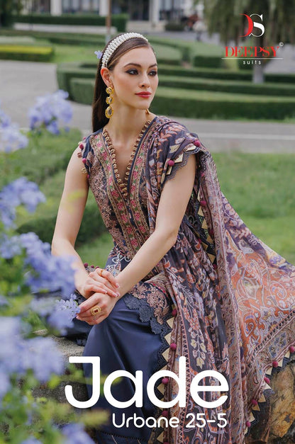 Jade Urbane 25-5 Deepsy Cotton Karachi Salwar Suits Supplier India
