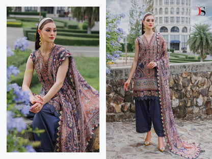 Jade Urbane 25-5 Deepsy Cotton Karachi Salwar Suits Supplier India