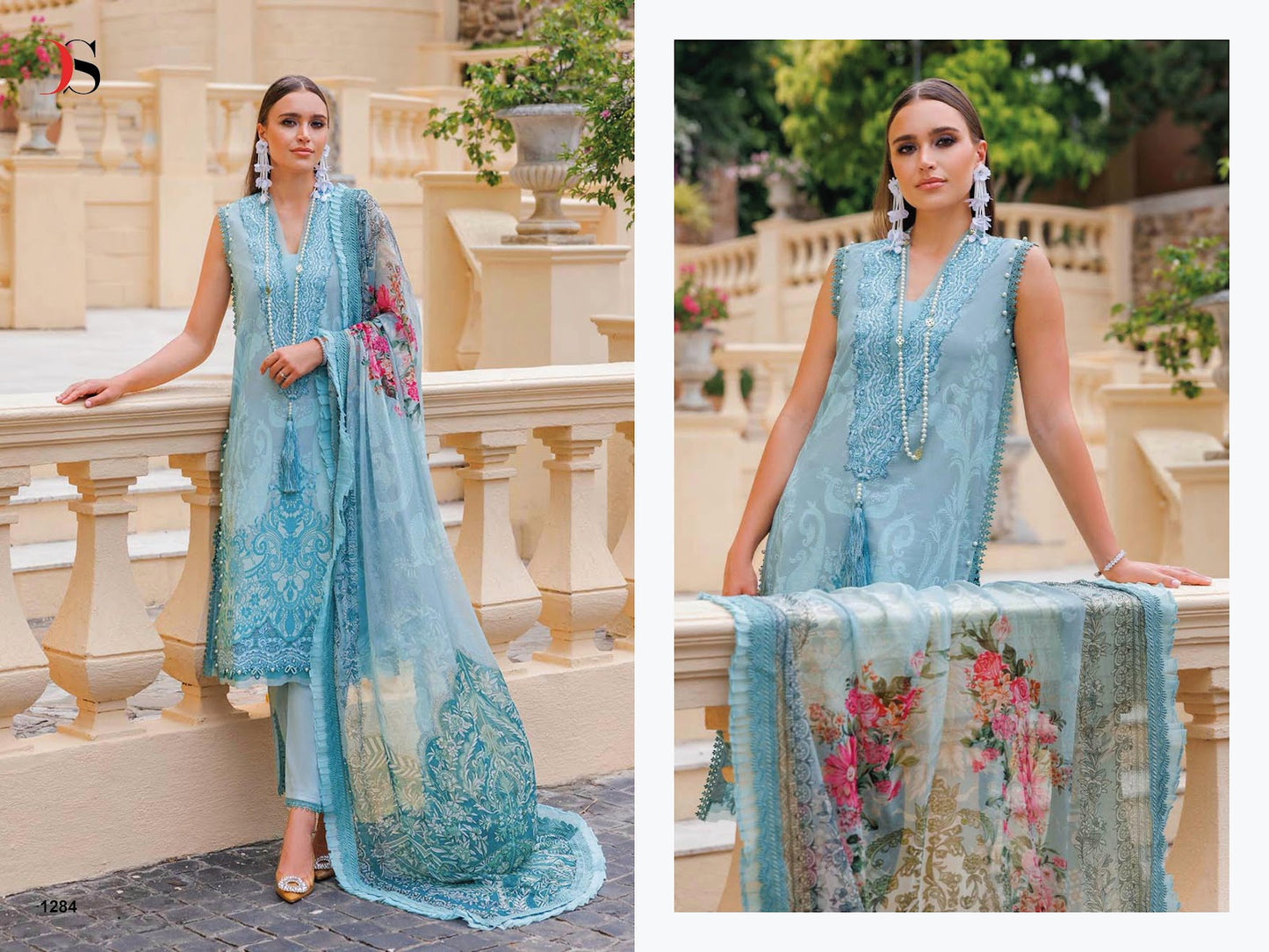Jade Urbane 25-5 Deepsy Cotton Karachi Salwar Suits Supplier India