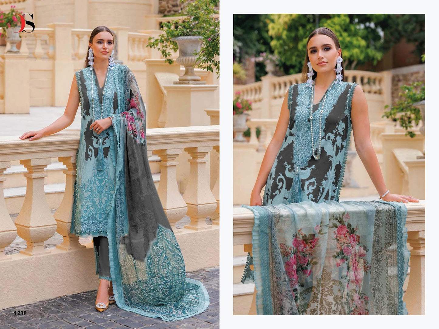 Jade Urbane 25-5 Deepsy Cotton Karachi Salwar Suits Supplier India