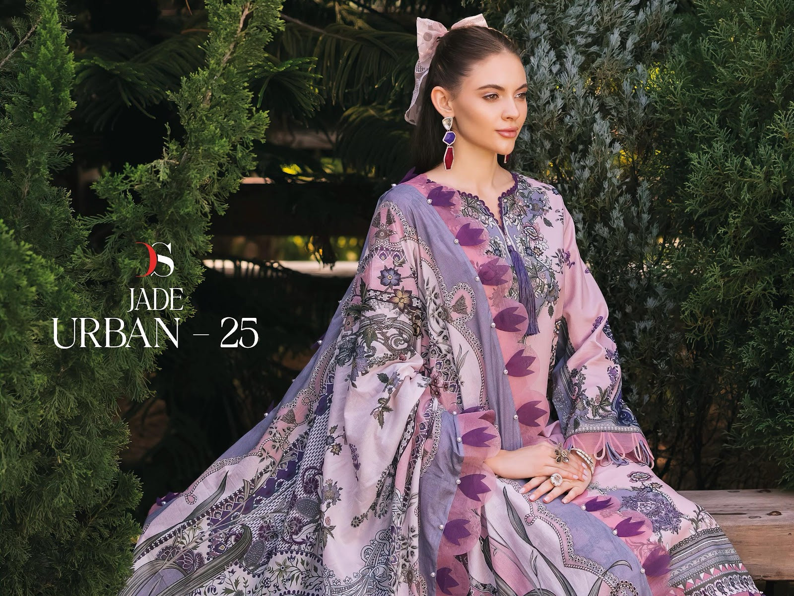 Jade Urban 25 Deepsy Pure Cotton Pakistani Salwar Suits Manufacturer