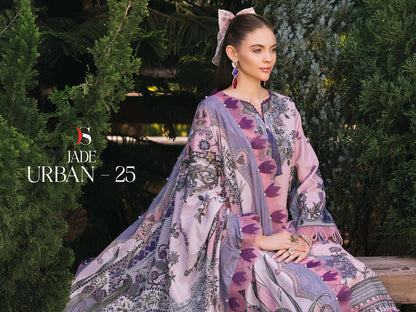 Jade Urban 25 Deepsy Pure Cotton Pakistani Salwar Suits Manufacturer