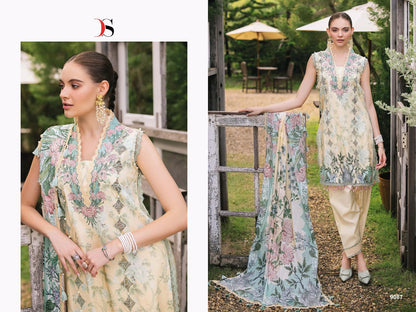 Jade Urban 25 Deepsy Pure Cotton Pakistani Salwar Suits Manufacturer