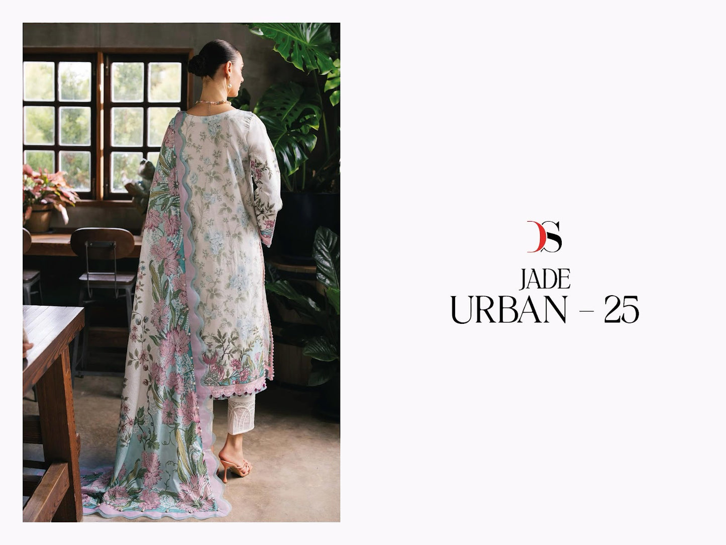 Jade Urban 25 Deepsy Pure Cotton Pakistani Salwar Suits Manufacturer