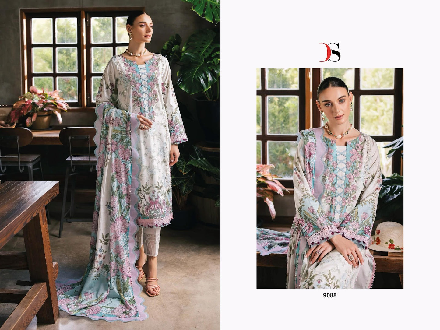 Jade Urban 25 Deepsy Pure Cotton Pakistani Salwar Suits Manufacturer