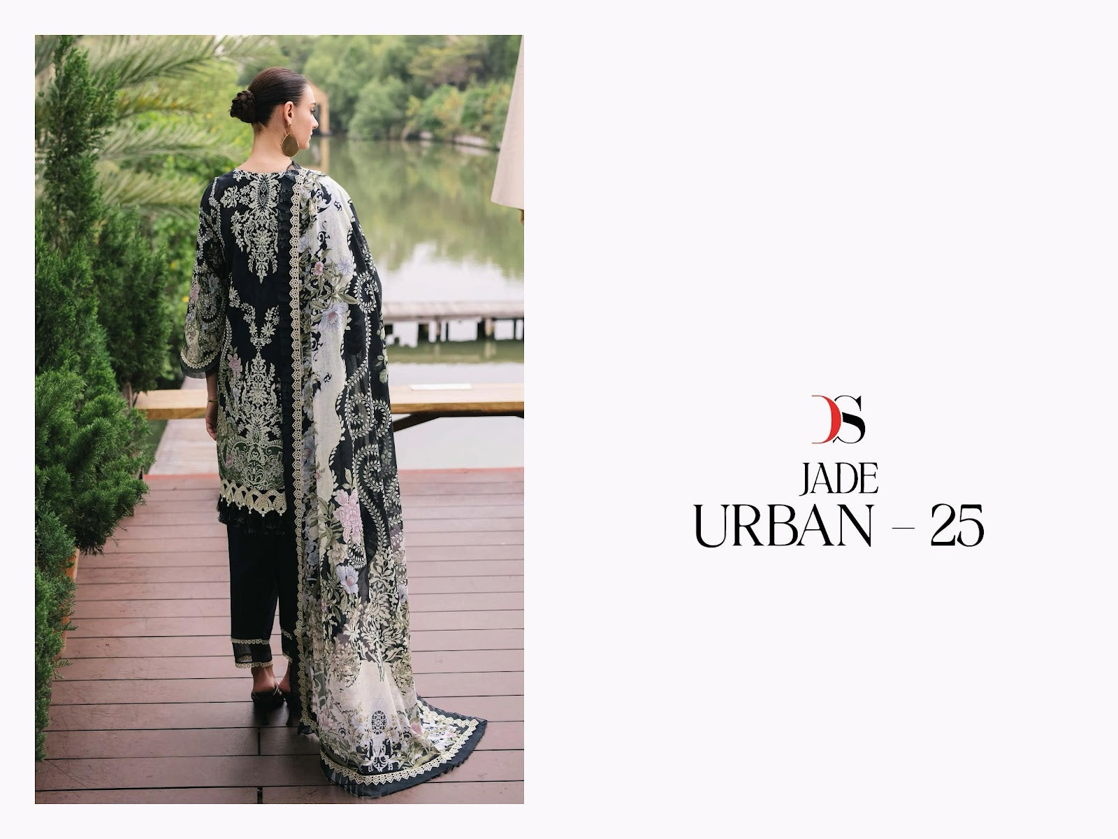 Jade Urban 25 Deepsy Pure Cotton Pakistani Salwar Suits Manufacturer