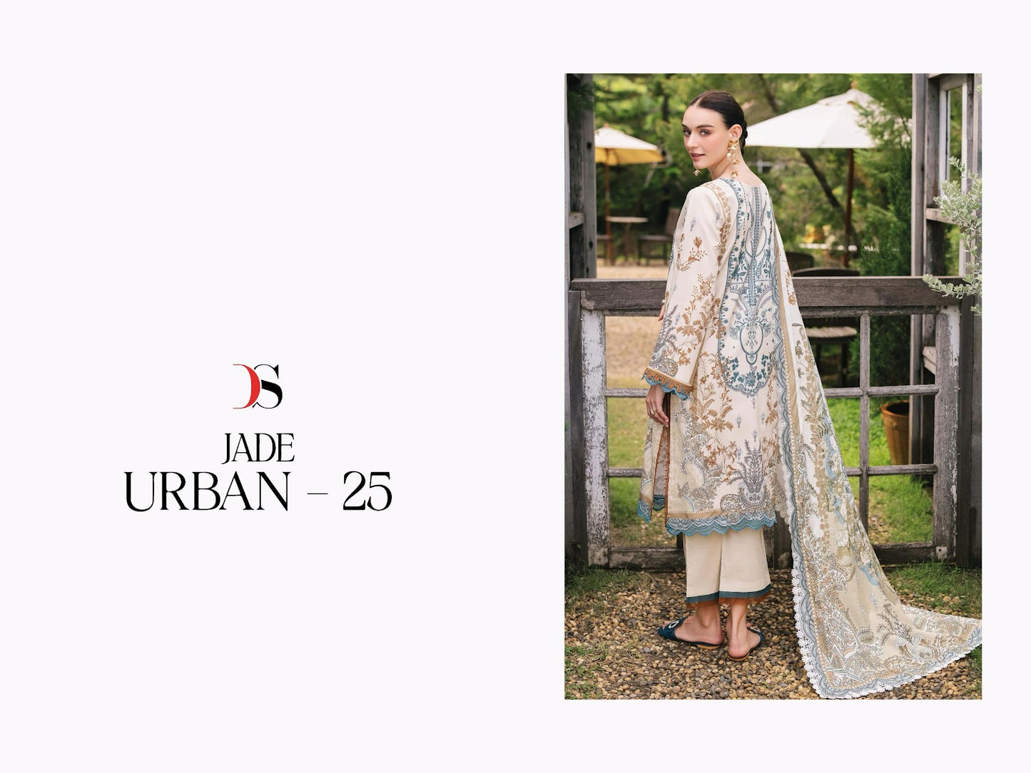 Jade Urban 25 Deepsy Pure Cotton Pakistani Salwar Suits Manufacturer