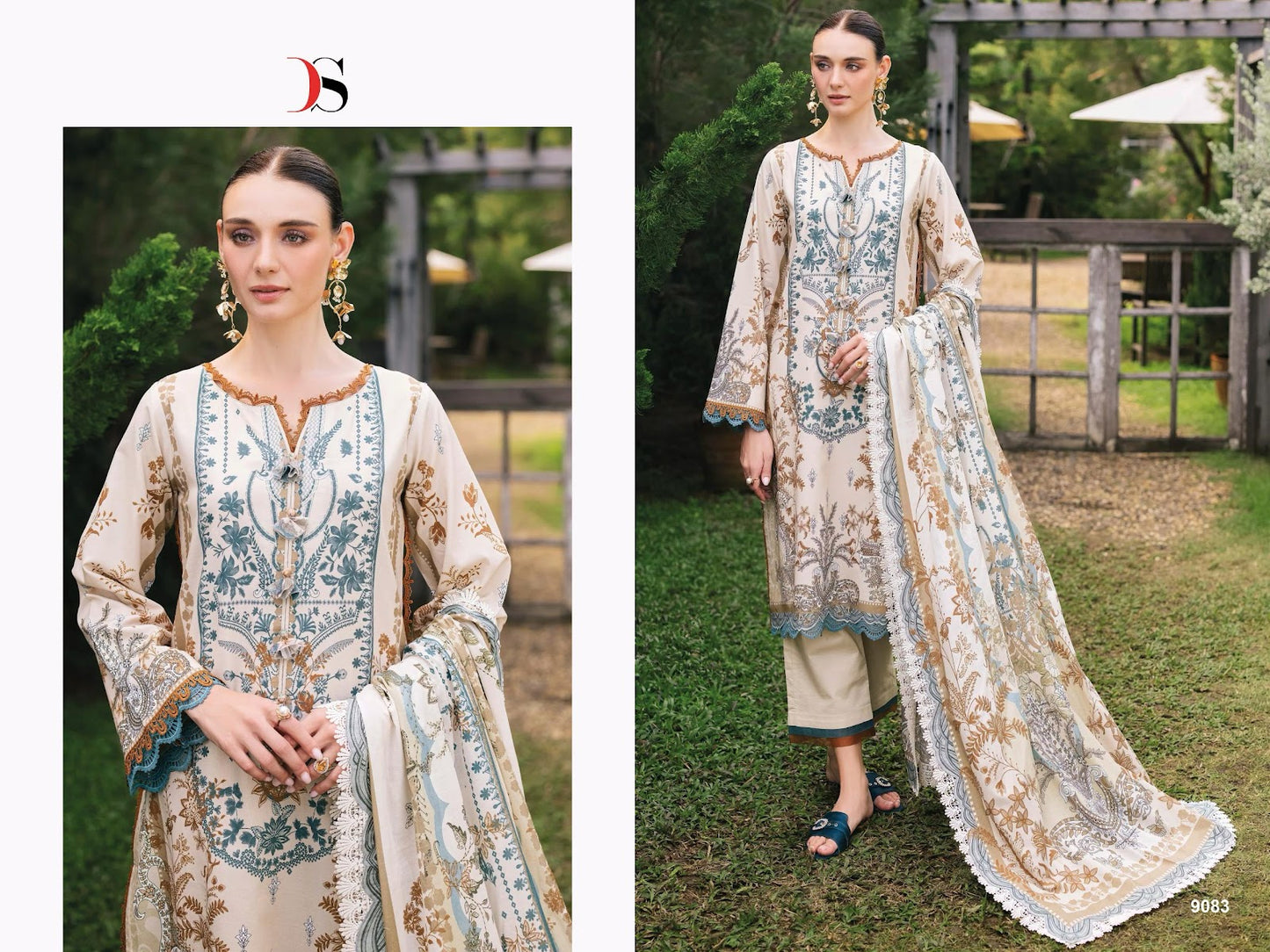 Jade Urban 25 Deepsy Pure Cotton Pakistani Salwar Suits Manufacturer