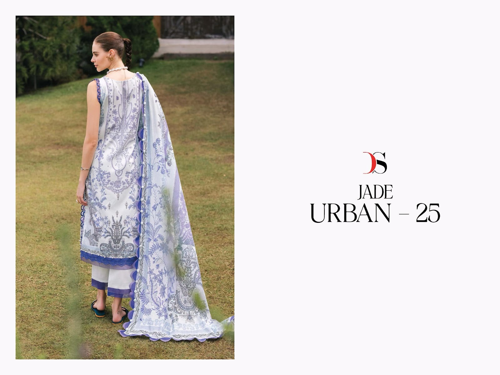 Jade Urban 25 Deepsy Pure Cotton Pakistani Salwar Suits Manufacturer