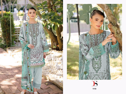 Jade Urban Lawn 25-2 Deepsy Pure Cotton Karachi Salwar Suits Manufacturer India