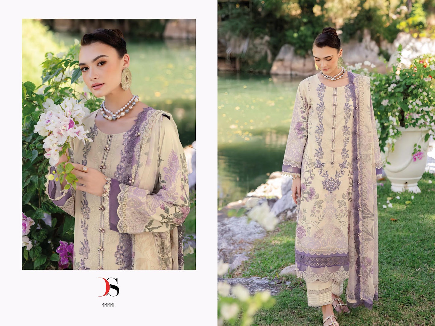 Jade Urban Lawn 25-2 Deepsy Pure Cotton Karachi Salwar Suits Manufacturer India