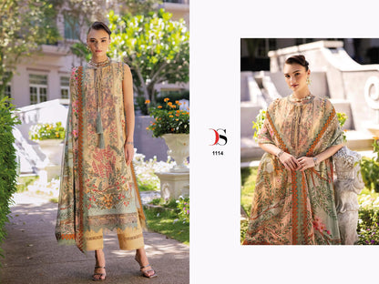Jade Urban Lawn 25-2 Deepsy Pure Cotton Karachi Salwar Suits Manufacturer India