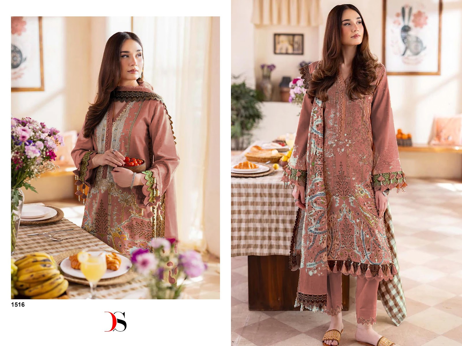 Jade Urbane 25-6 Deepsy Cotton Pakistani Patch Work Suits Supplier
