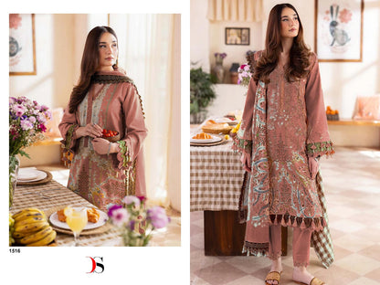 Jade Urbane 25-6 Deepsy Cotton Pakistani Patch Work Suits Supplier