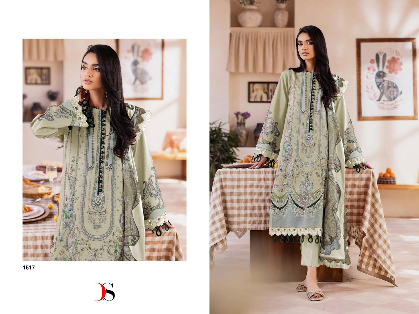 Jade Urbane 25-6 Deepsy Cotton Pakistani Patch Work Suits Supplier