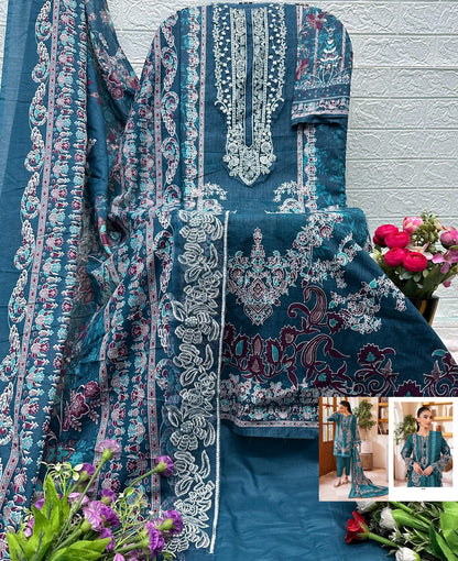 Jade Urbane 25-6 Deepsy Cotton Pakistani Patch Work Suits Supplier