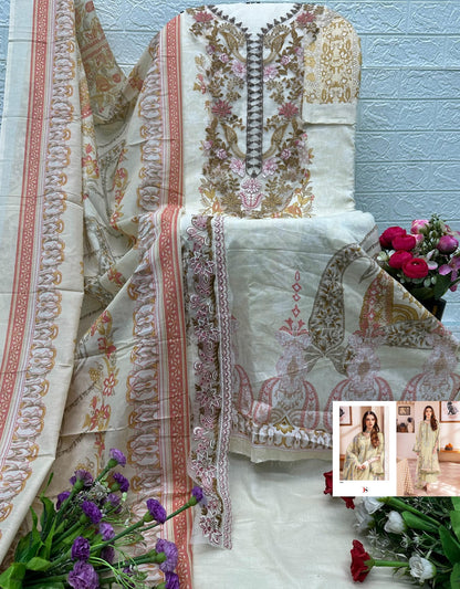 Jade Urbane 25-6 Deepsy Cotton Pakistani Patch Work Suits Supplier