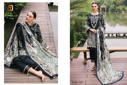 Jade Urbane Vol 1 Lawn Collection Shraddha Designer Cotton Pakistani Patch Work Suits Supplier Ahmedabad
