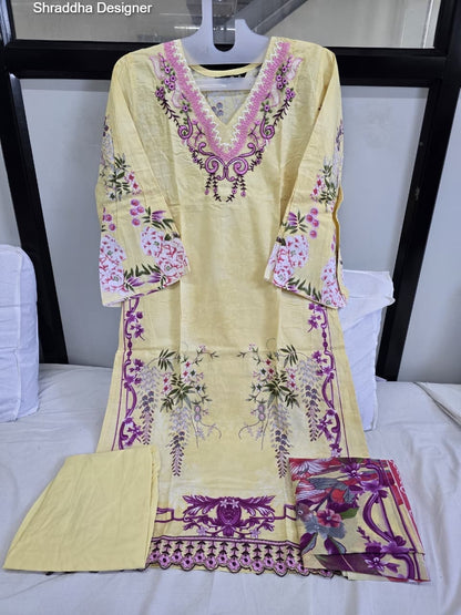 Jade Urbane Vol 3 Lawn Collection Shraddha Designer Lawn Cotton Karachi Readymade Suits Wholesale Rate