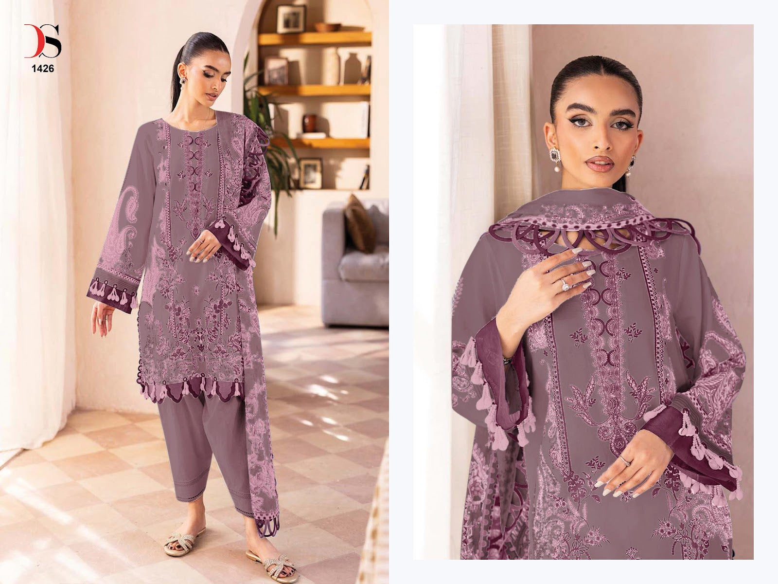 Jade Urbane Winter Collection Deepsy Pashmina Suits Manufacturer India
