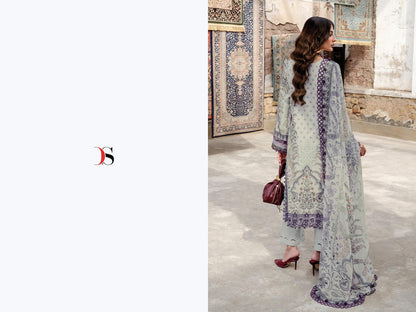 Jade Vol 5 Bliss Lawn Deepsy Cotton Pakistani Patch Work Suits Exporter