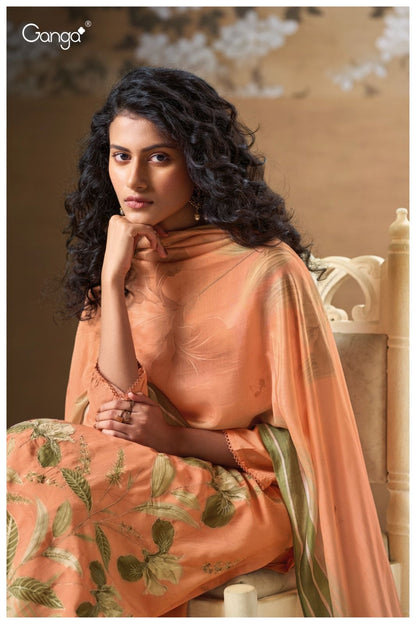 Jaera 3168 Ganga Premium Bemberg Plazzo Style Suits Wholesale