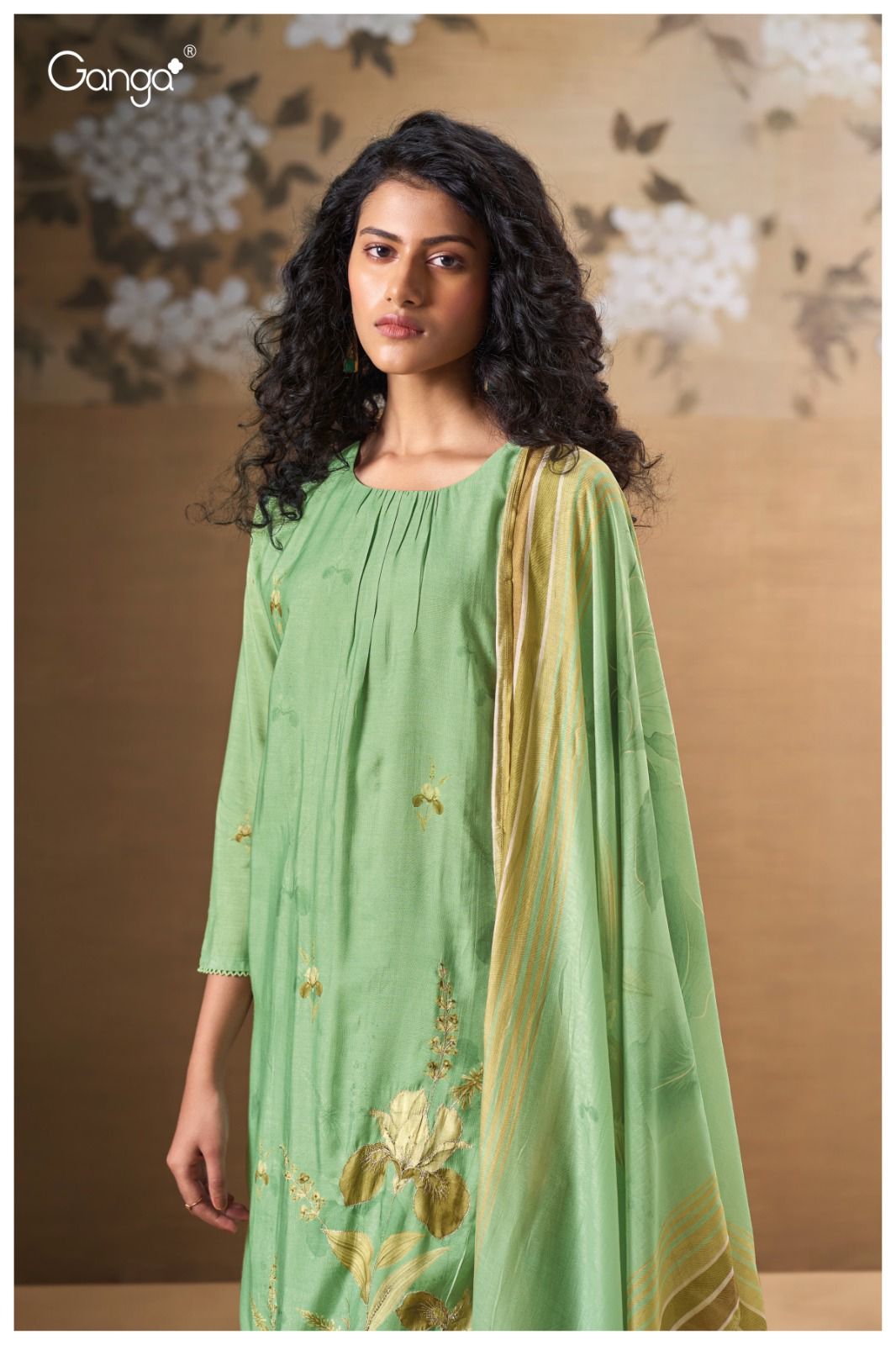 Jaera 3168 Ganga Premium Bemberg Plazzo Style Suits Wholesale