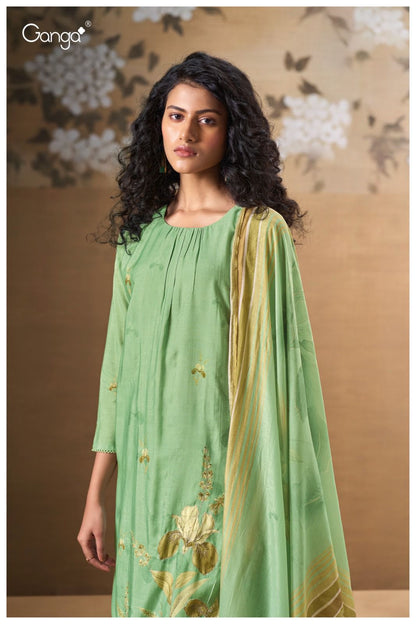 Jaera 3168 Ganga Premium Bemberg Plazzo Style Suits Wholesale