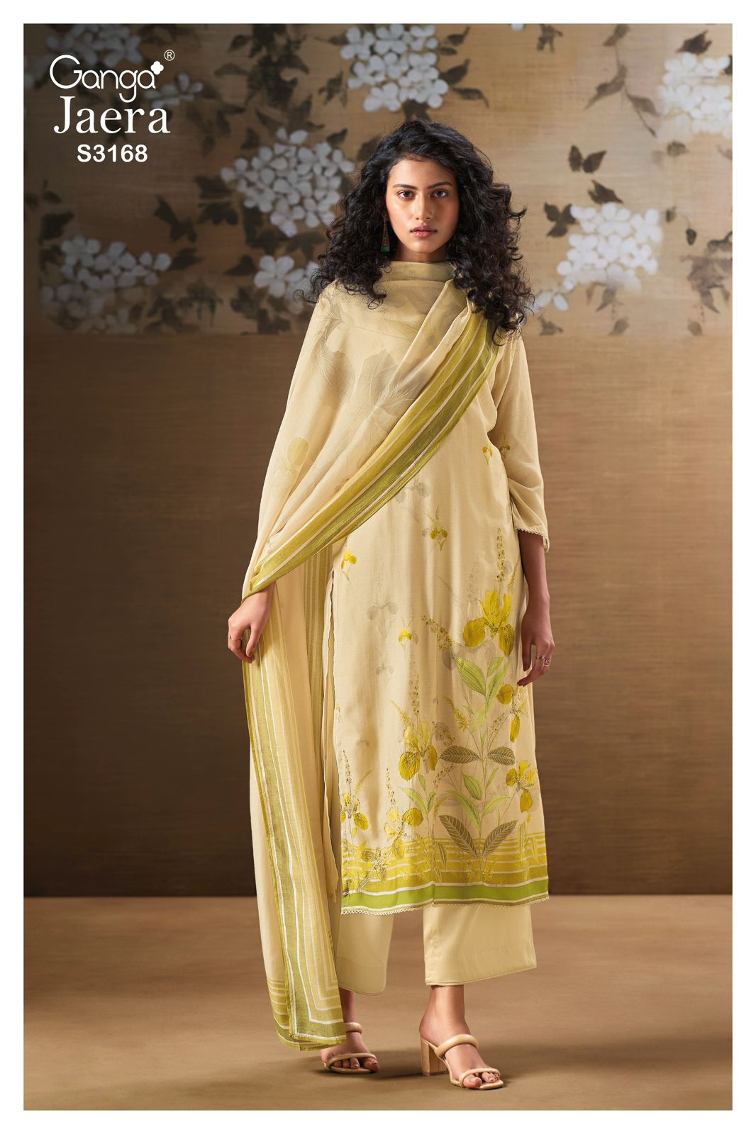 Jaera 3168 Ganga Premium Bemberg Plazzo Style Suits Wholesale