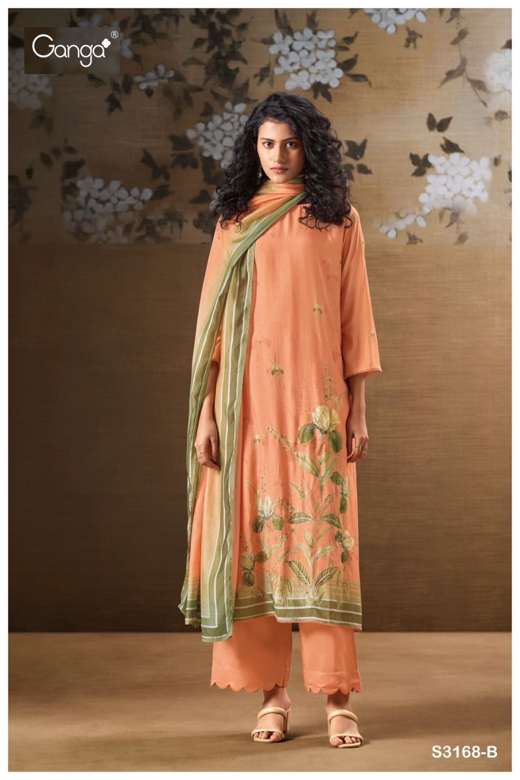 Jaera 3168 Ganga Premium Bemberg Plazzo Style Suits Wholesale