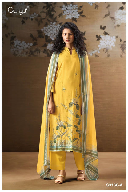 Jaera 3168 Ganga Premium Bemberg Plazzo Style Suits Wholesale