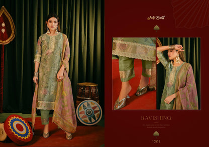 Jagmag Jay Vijay Tissue Pant Style Suits Manufacturer India