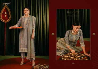 Jagmag Jay Vijay Tissue Pant Style Suits Manufacturer India