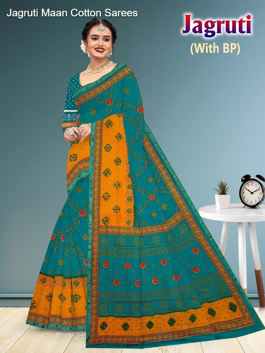 Jagruti Maan Cotton Sarees Wholesale Price