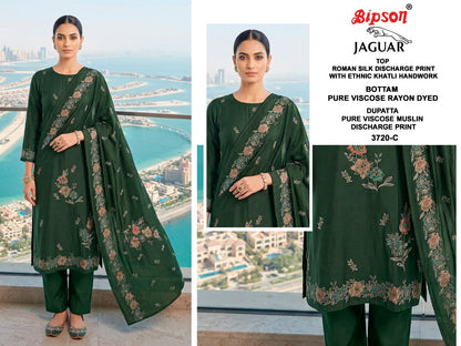 Jaguar 3720 Bipson Prints Roman Silk Pant Style Suits Manufacturer Ahmedabad