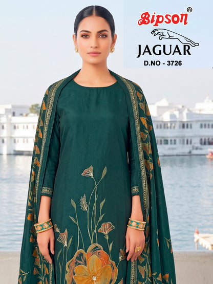 Jaguar 3726 Bipson Prints Roman Silk Pant Style Suits Supplier Ahmedabad