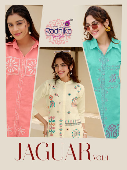 Jaguar Vol 1 Radhika Lifestyle Vertican Co Ord Set Supplier Ahmedabad