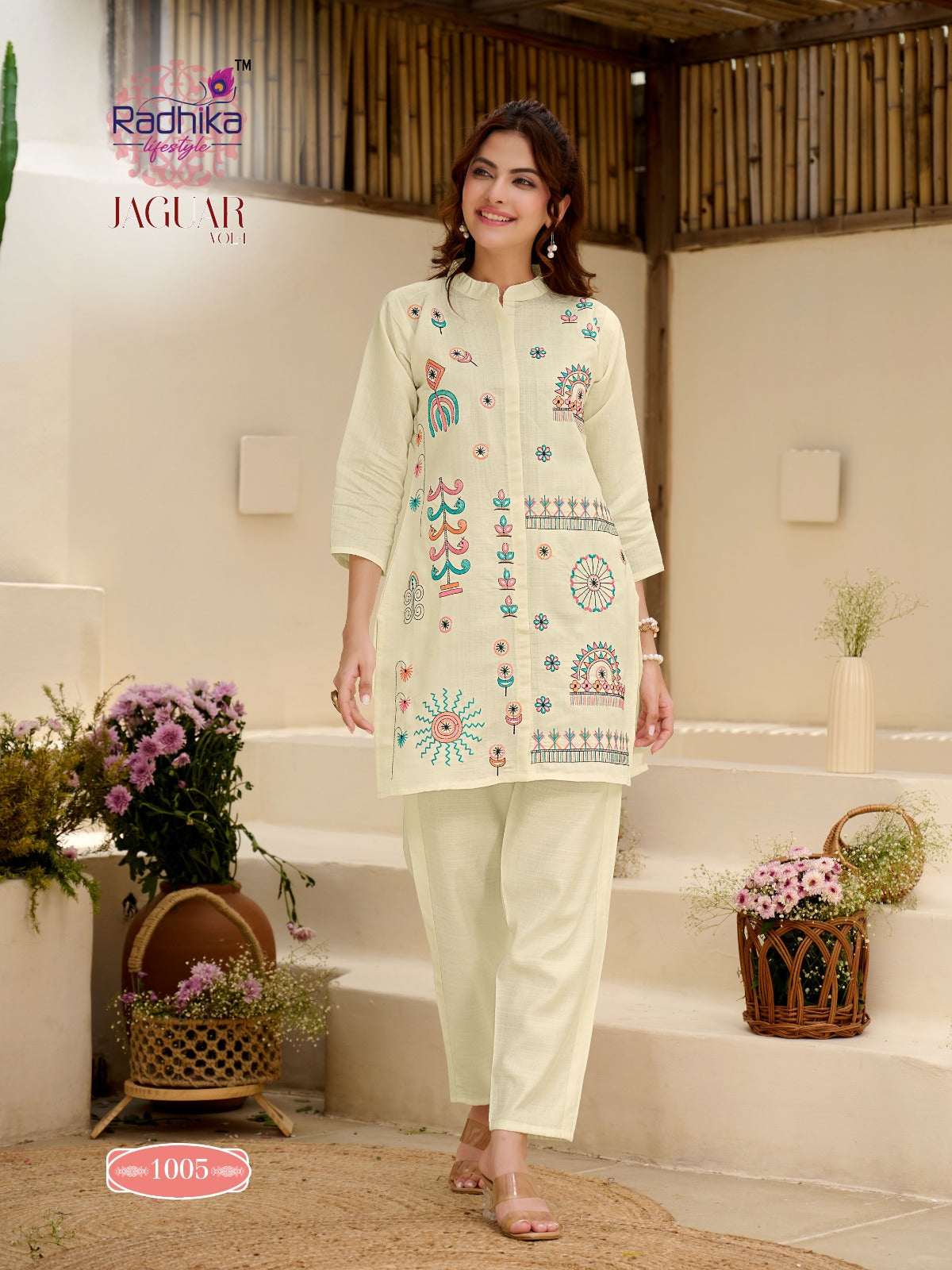 Jaguar Vol 1 Radhika Lifestyle Vertican Co Ord Set Supplier Ahmedabad