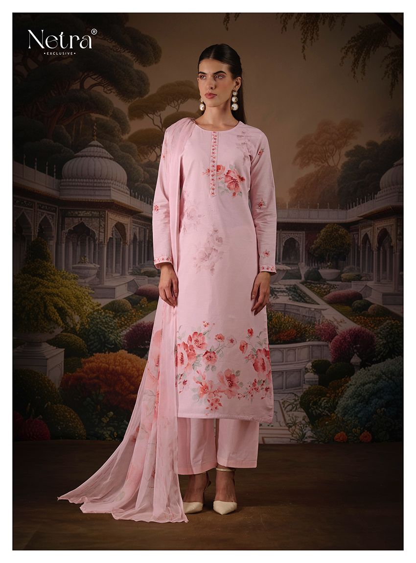 Jagvi Netra Premium Cotton Pant Style Suits Supplier
